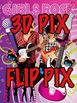 green screen 3d pictures flip pictures