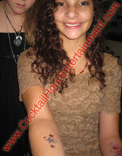 glitter tattoos